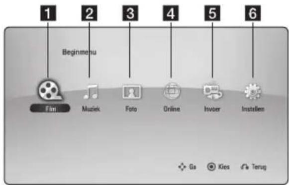 PIONEER BCSHF818 - Het menu [HOME] gebruiken - 1