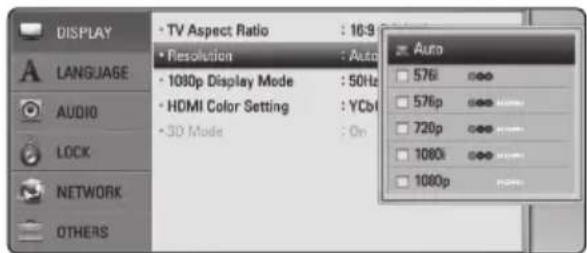 PIONEER BCSHF818 - Resolution Setting - 1