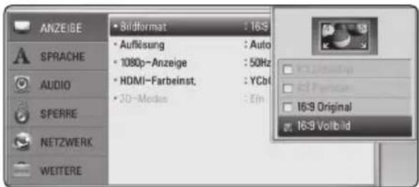 PIONEER BCSHF818 - Setup-Einstellungen vornehmen - 4