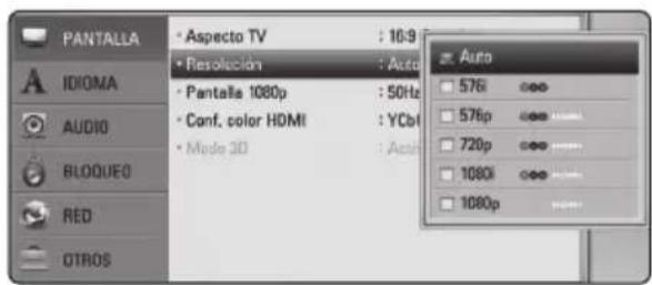 PIONEER BCSHF818 - Configuración de resolution - 1