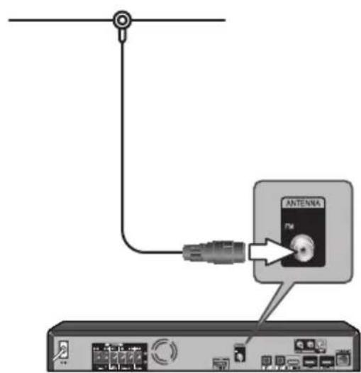 PIONEER BCS424 - De antennae aansluiten - 1