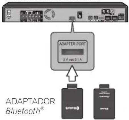 PIONEER BCS424 - Conexion del ADAPTADOR Bluetooth® optional - 1