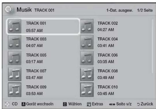 SAMSUNG HTHS5200 - Erstellen einer Musik Wiedergabeliste - 1