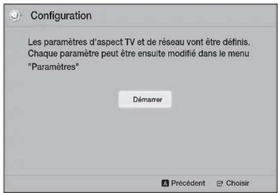 SAMSUNG HTHS5200 - Procedure de réglage des paramètres initiaux - 1