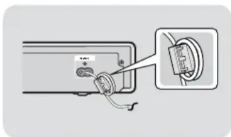 SAMSUNG HTFS9200 - Für das Netzkabel - 1