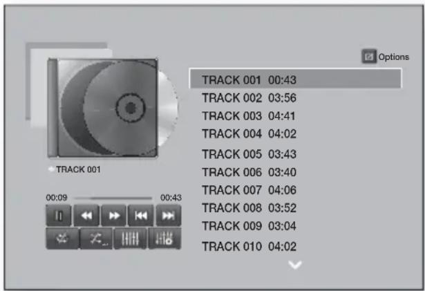 SAMSUNG HTFS9200 - Repeating Tracks on an Audio CD - 1