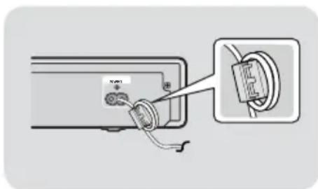 SAMSUNG HTFS9200 - Pour le cordon d'alimentation - 1