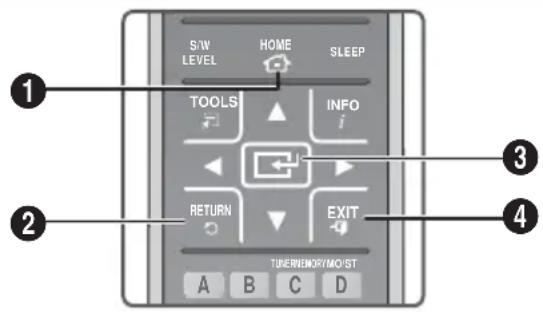 SAMSUNG HTFS9200 - Zugriff auf den Einstellungen Bildschirm - 1