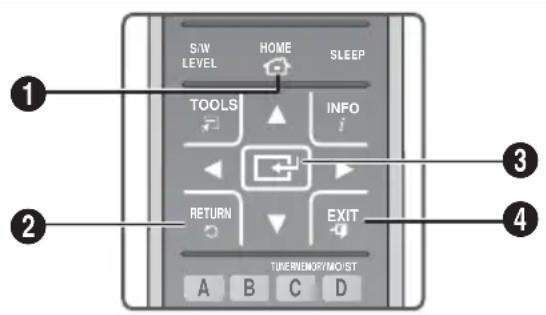 SAMSUNG HTFS9200 - Accessing the Settings Screen - 1