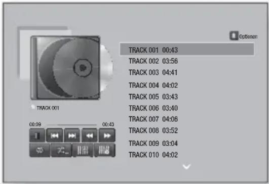 SAMSUNG HTFS5200 - Wiederholen von Titeln auf einer Audio CD - 1