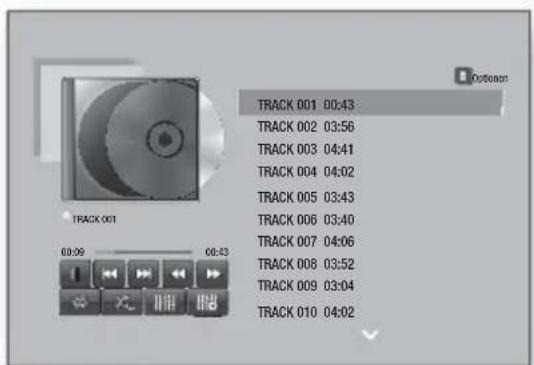 SAMSUNG HTFS5200 - Musik Bildschirm Steuerelemente - 1