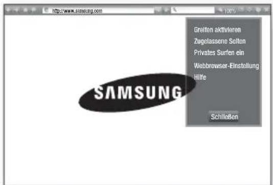 SAMSUNG HTF6550W - Das Einstellungen Menü verwenden. - 1