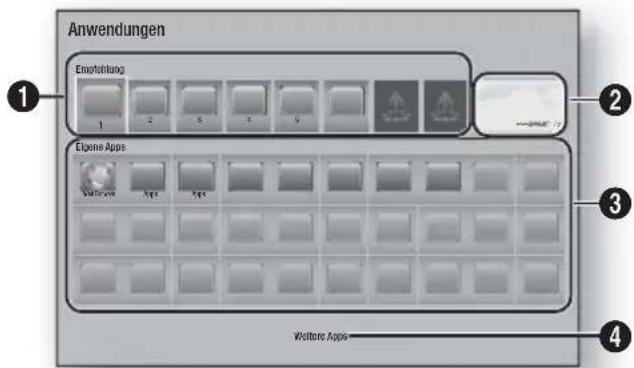 SAMSUNG HTF6550W - Anwendungen verwenden - 1