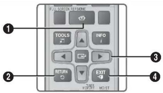 SAMSUNG HTF6550W - Accesso alla schermata di impostazione - 2