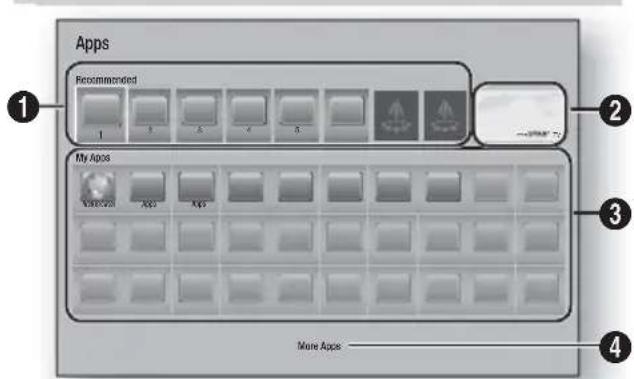 SAMSUNG HTF6530W - Using Apps - 1