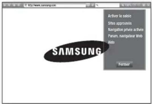 SAMSUNG HTF6530W - Utilisation du menu Réglage - 1