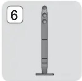 SAMSUNG HTF6530W - Installing the Speakers on the Tallboy Stand - 7