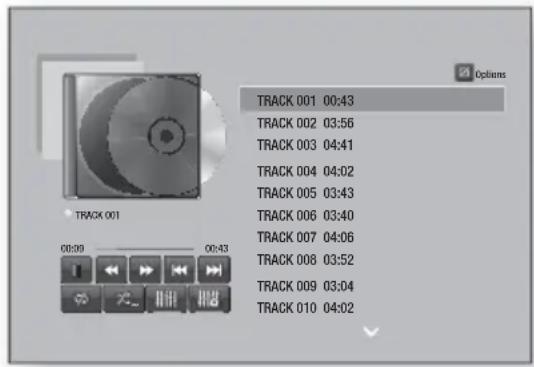 SAMSUNG HTF6500 - Buttons on the Remote Control used for Music Playback - 2