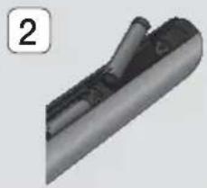 SAMSUNG HTF6500 - Inserimento delle batterie nel telecomando - 2