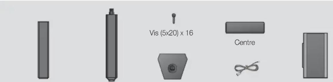 Vis (5x20) x 16 Centre