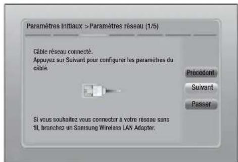 SAMSUNG HTE4530 - Procédure relative aux paramètres - 1