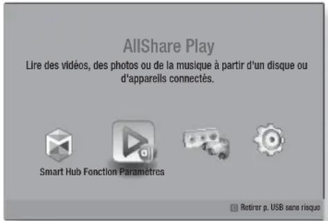 SAMSUNG HTE4530 - Lecture de fichiers contenus sur périphérique USB ou un iPod/iPhone - 1