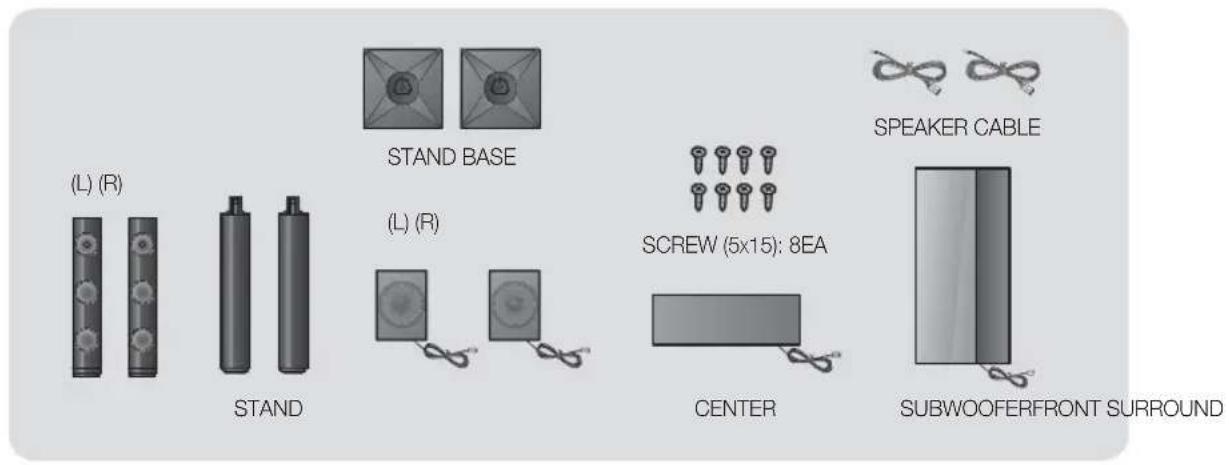 SAMSUNG HTE4530 - Speaker ComponentsSpeaker Components - 1