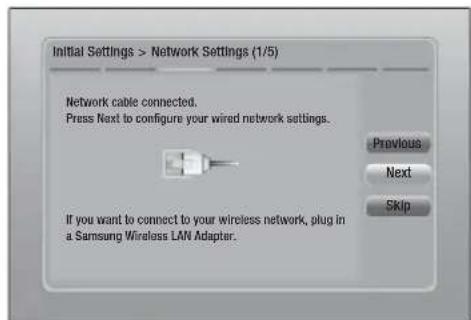 SAMSUNG HTE4530 - The Initial Settings Procedure - 1