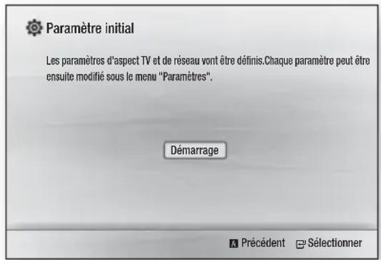 SAMSUNG HTF4530 - Procédure relative aux paramètres - 2