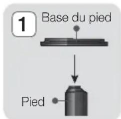 SAMSUNG HTF4530 - Connexion des enceintes - 1
