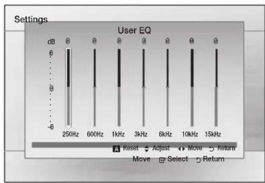 SAMSUNG HTE330 - User EQ - 1