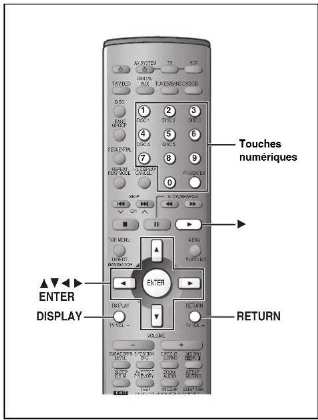 PANASONIC SCHT700P - Sélection à partir des listes - 3