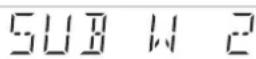 PANASONIC SCHT700P - Appuyer sur [SUBWOOFER LEVEL]. - 1