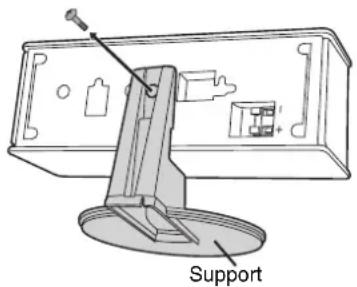 PANASONIC SCHT700P - Retirer le support. (HT900 seulement) AVANT DE RETIRER LE SUPPORT - 1