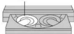 PANASONIC SCHT700P - Appuyer sur [▲] pour ouvrir le tiroir, puis placer le(s) disque(s) sur le(s) plateau(x). - 1