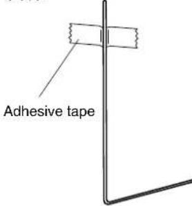 PANASONIC SCHT37R - Connect the antennas - 1