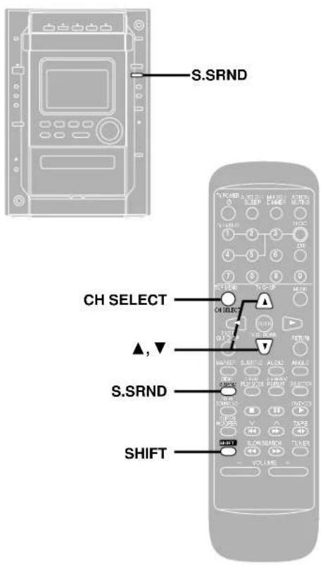 PANASONIC SCDK10 - Sélection d'une enceinte - 1