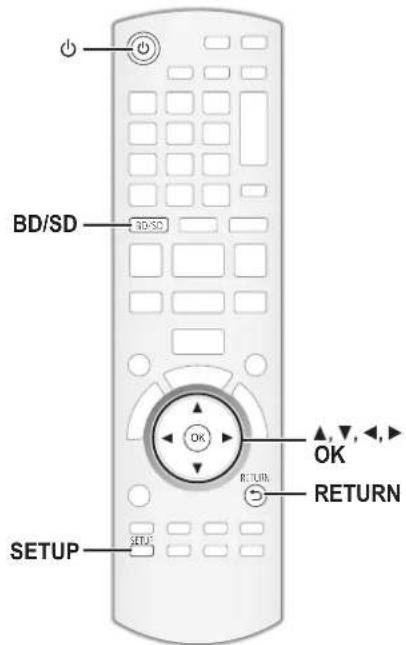 PANASONIC SCBTX75 - L'écran EASY SETUP vous assiste pour effectuer les paramétrages nécessaires. - 1