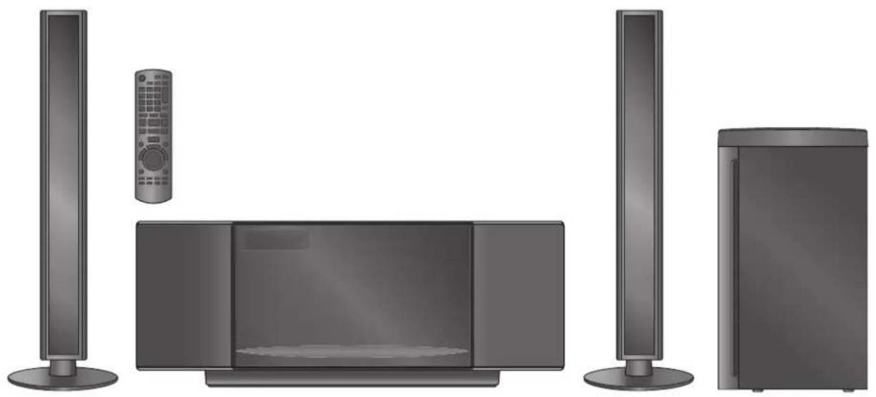 PANASONIC SCBTX75 - Système Cinéma Maison Blu-ray Disc - 1
