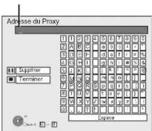 PANASONIC SCBTX75 - Paramétrer le serveur mandataire - 1