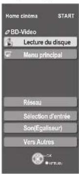PANASONIC SCBTX75 - Afficher le menu START - 1