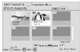 PANASONIC SCBTX75 - ② Appuyez sur [▲, ▼, ◀, ▶] pour sélectionner l'album et appuyez sur [OK]. - 1
