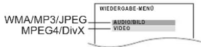 PANASONIC SCPT90 - Benutzung WIEDERGABE-MENU - 1