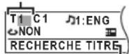 PANASONIC SCPT90 - Utiliser les menus à l'écran - 1