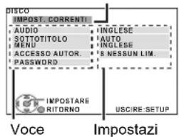 PANASONIC SCPT90 - Premere [A, V] per selezionare il menu e premere [OK]. - 1
