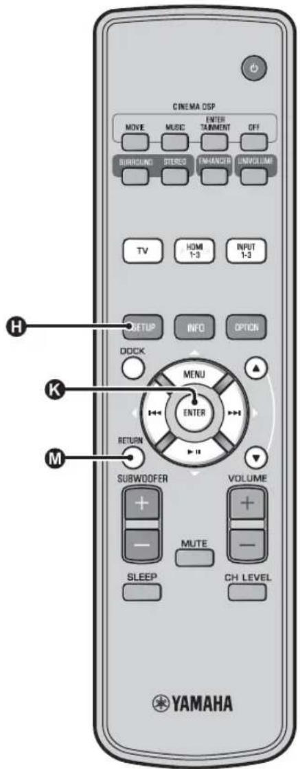 YAMAHA YRS2100 - Check if a supplied video pin cable is connected and headphones are not connected. - 3