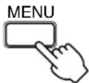 YAMAHA AVS77 - Press MENU to display "Input Name". - 1