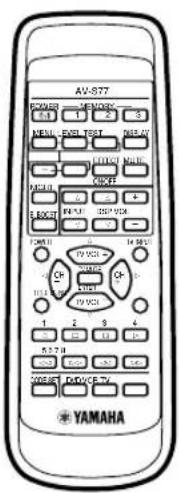 YAMAHA AVS77 - Überprüfung des Lieferumfangs - 1