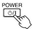 YAMAHA AVS77 - Premere /1 (o POWER sul telecomando) per attivare l'alimentazione. - 2