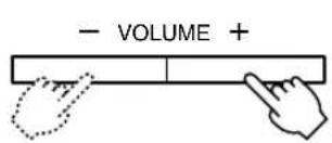 YAMAHA AVS77 - Adjust the volume level using VOLUME + / - (or VOL + / - on the remote control). - 1